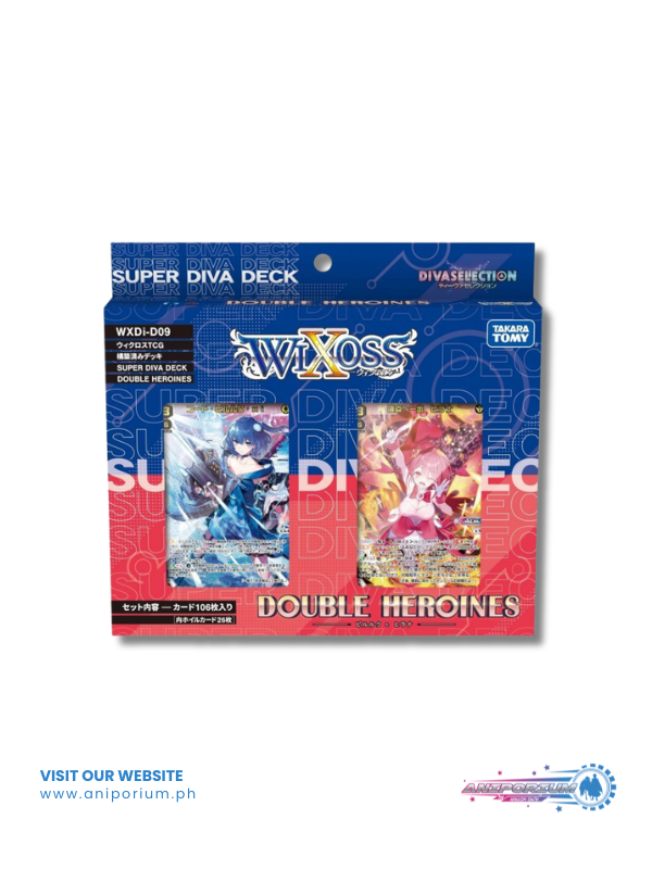 "Wixoss" TCG Prebuilt Deck SUPER DIVA DECK DOUBLE HEROINES -Piruluk & Hirana- WXDi-D09