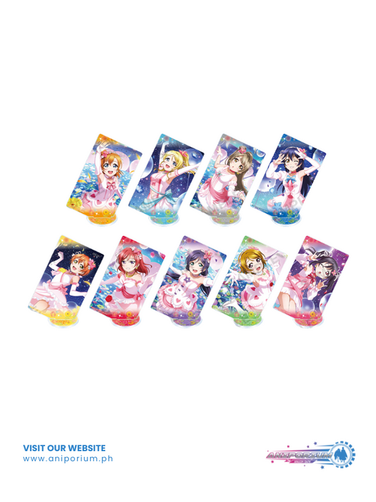 Love Live! School Idol Festival" Trading Square Acrylic Stand μ's Bokutachi wa Hitotsu no Hikari Ver.