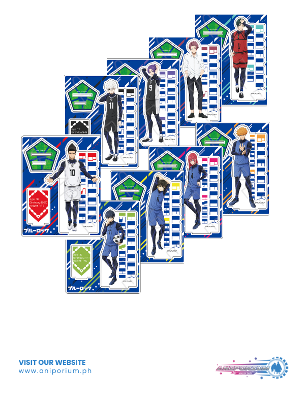 Blue Lock" Acrylic Stand
