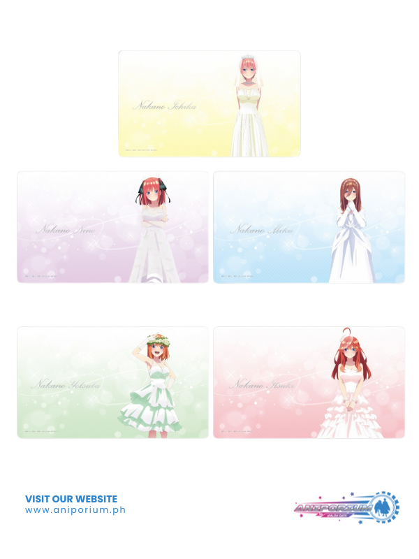 "The Quintessential Quintuplets Movie" Rubber Mats Wedding Dress Ver.
