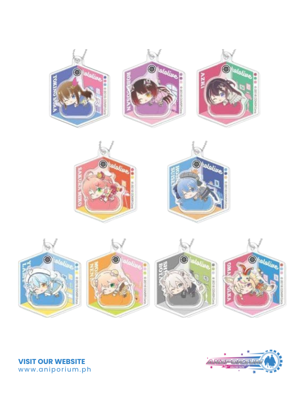 Purapura Acrylic Key Chain Hololive Hug Meets A Box