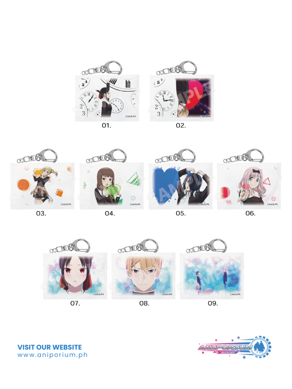 Kaguya-sama: Love is War -Ultra Romantic-" Miniature Canvas Key Chain 01 Vol. 1