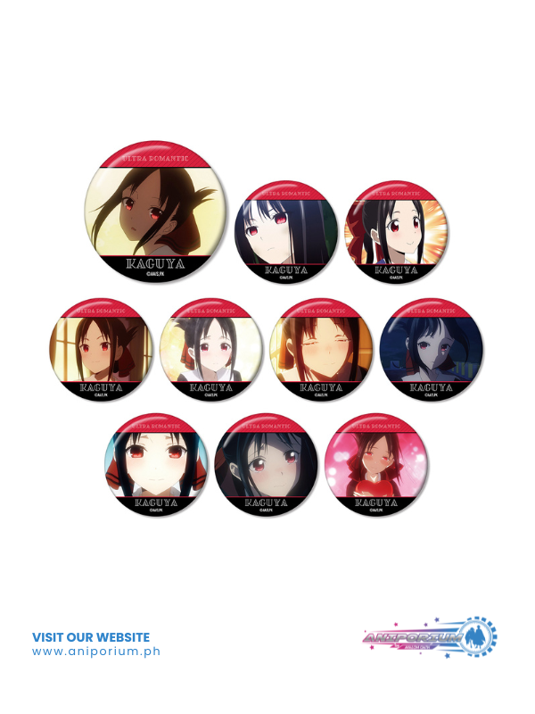 Kaguya-sama: Love is War -Ultra Romantic-" Trading Shinomiya Kaguya Scene Can Badge