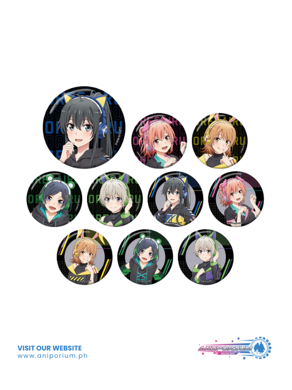 "Yahari Ore no Seishun Love-come wa Machigatteiru. Kan" Original Illustration Gaming Fashion Ver. Trading Can Badge