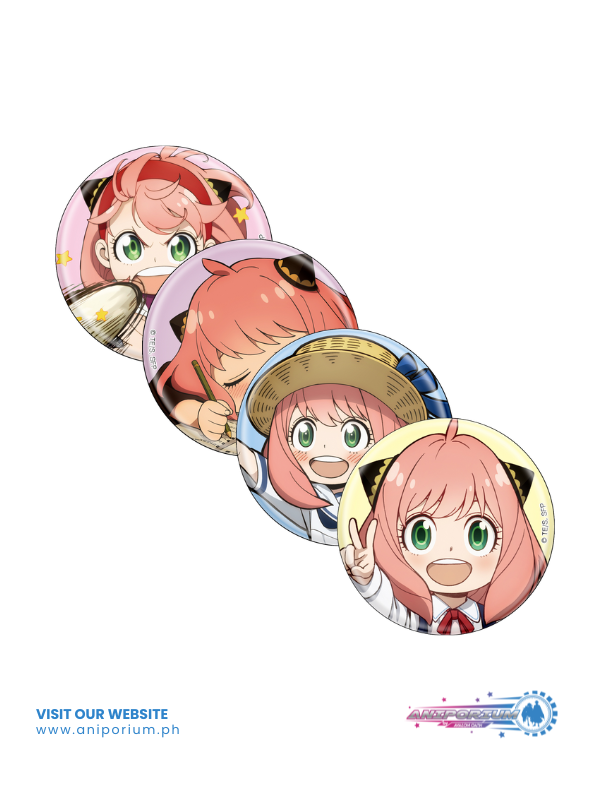"SPY x FAMILY" Main Visual Anya Can Badge Collection