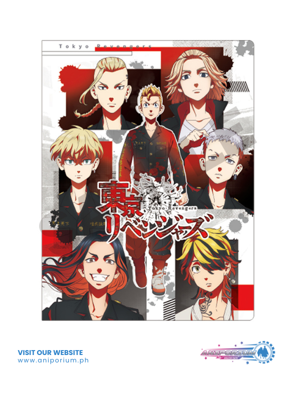 "Tokyo Revengers" Pockets Clear File Folders