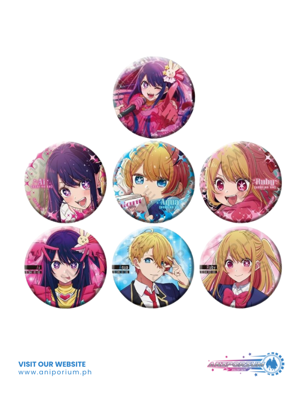 Oshi no Ko Trading Can Badge Set