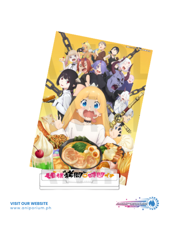 "Tis Time for Torture, Princess" Logo Acrylic Block & Sticker Set