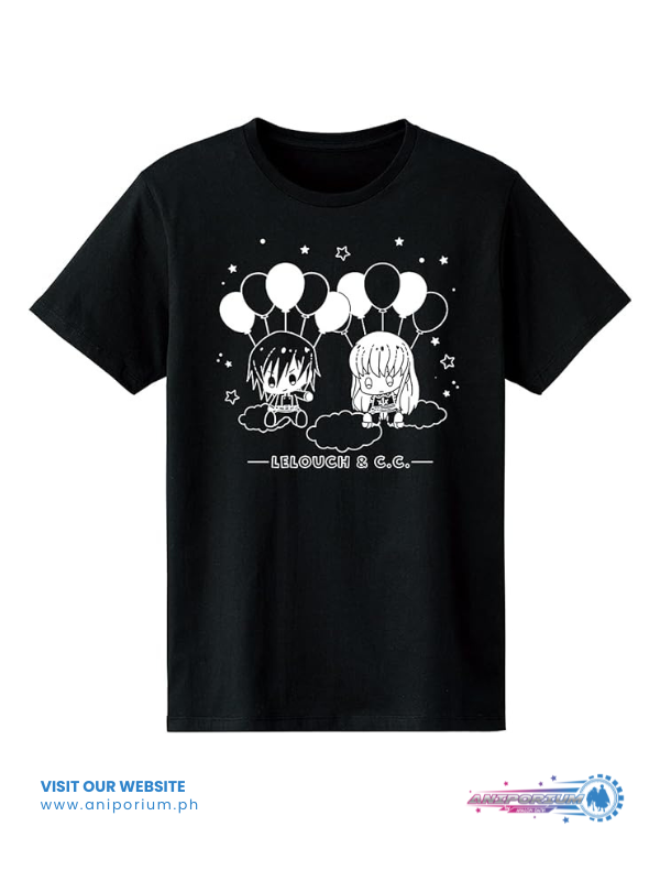 Code Geass Lelouch of the Rebellion" Lelouch & C.C. POPOON T-shirt