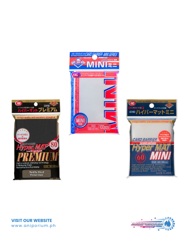 KMC Hyper Mat Card Sleeves Series