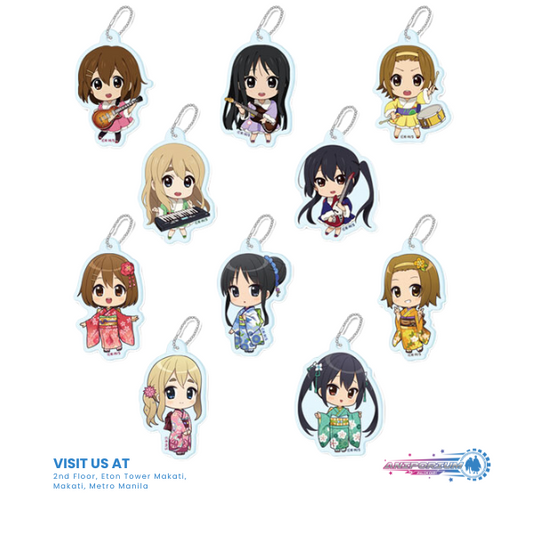 "K-On!" Puchichoko Trading Acrylic Key Chain A