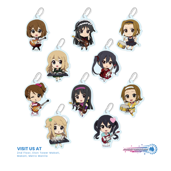 "K-On!" Puchichoko Trading Acrylic Key Chain B