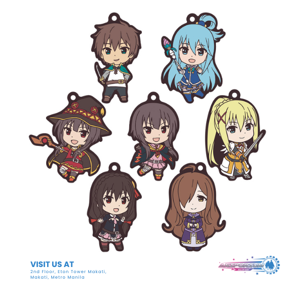 "Kono Subarashii Sekai ni Shukufuku wo! Legend of Crimson" Rubber Strap Collection