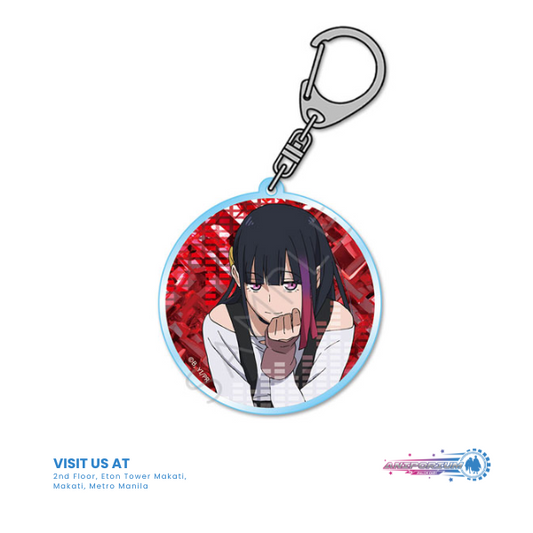 "Metallic Rouge" Acrylic Key Chain