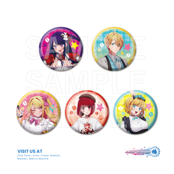"Oshi no Ko" Kalita Metallic Can Badge Arima Kana