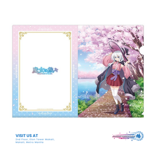 "The Journey of Elaina" Clear File Elaina / Cherry Blossoms