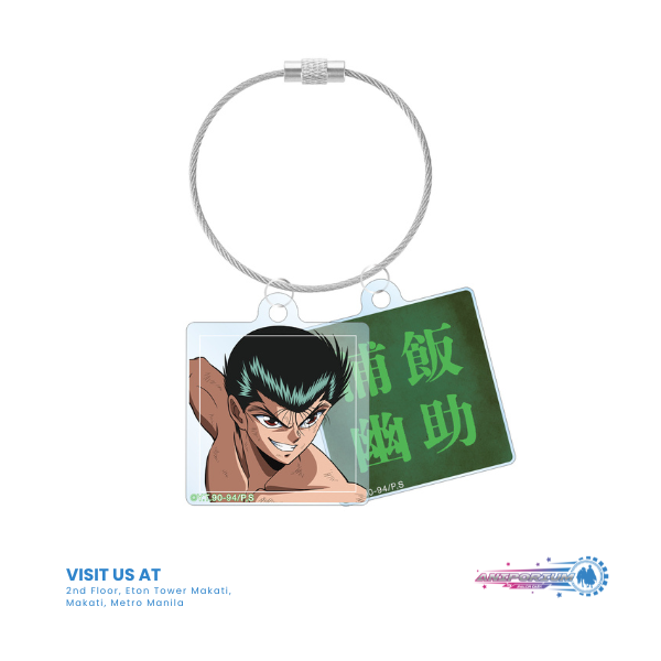"YuYu Hakusho" Original Illustration Kurama Makai Arc Battle Ver. Twin Wire Acrylic Key Chain