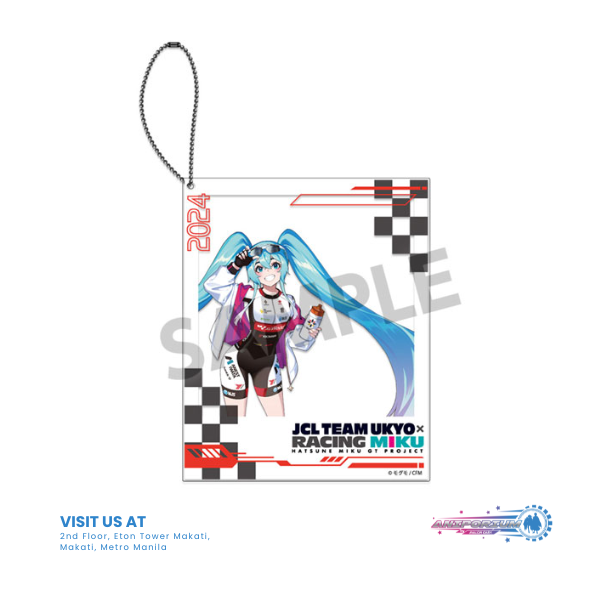 Racing Miku 2024 Acrylic Key Chain