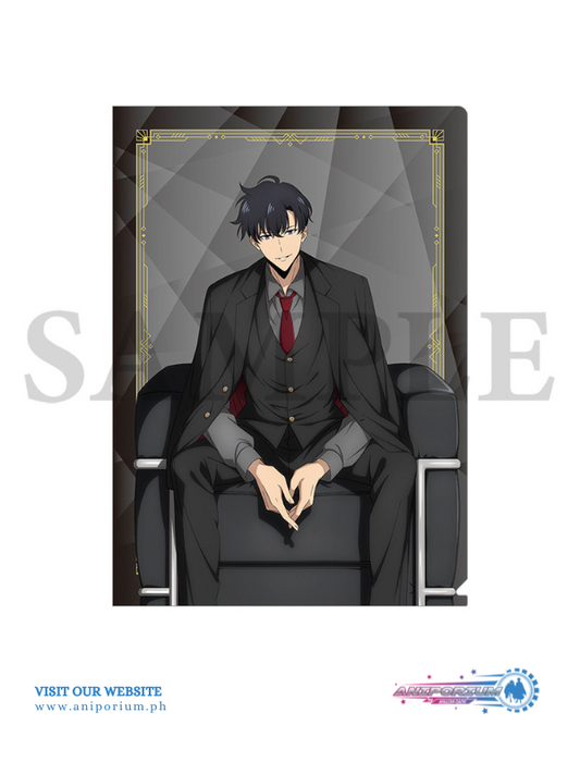 "Solo Leveling" Clear File Folders