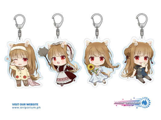 "Spice and Wolf: merchant meets the wise wolf" Acrylic Key Chain(New!)