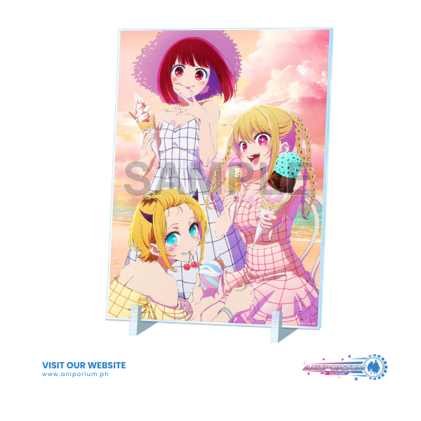 "Oshi no Ko" Acrylic Panel Ruby & Arima Kana & MEM-cho