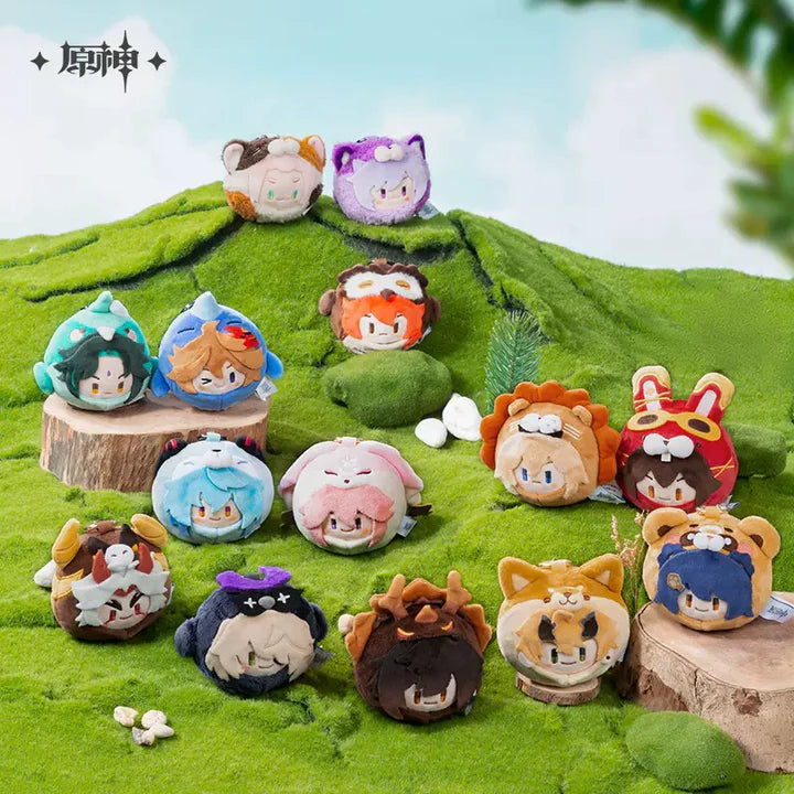 GENSHIN IMPACT Teyvat Zoo Dango Plushie Keychain