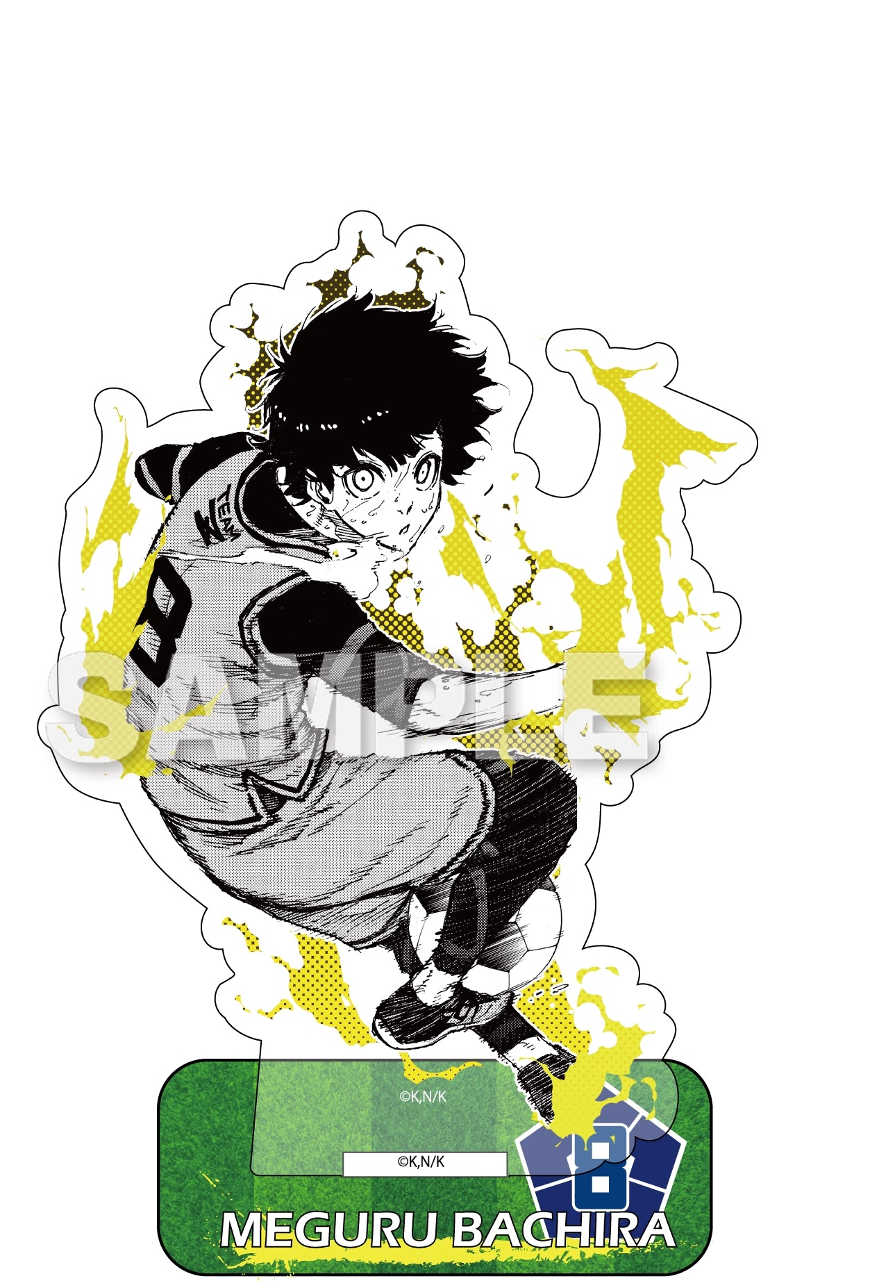 Blue Lock" Acrylic Stands