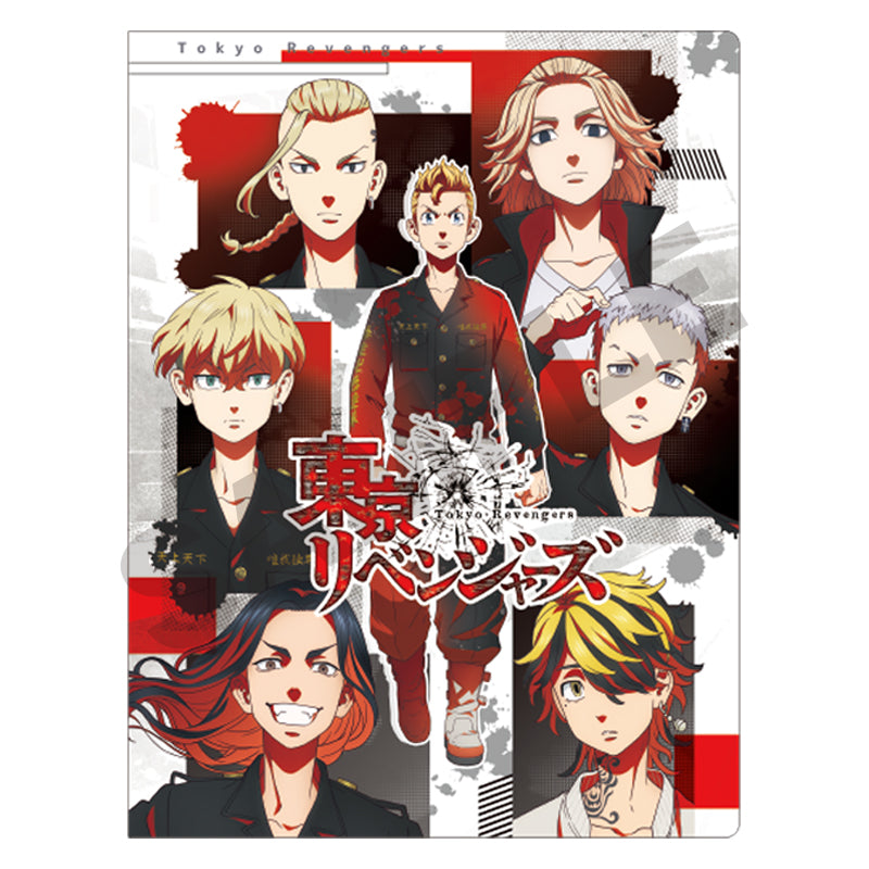 "Tokyo Revengers" Pockets Clear File Folders