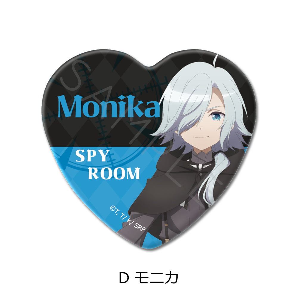 "Spy Room" Heart Can Badge