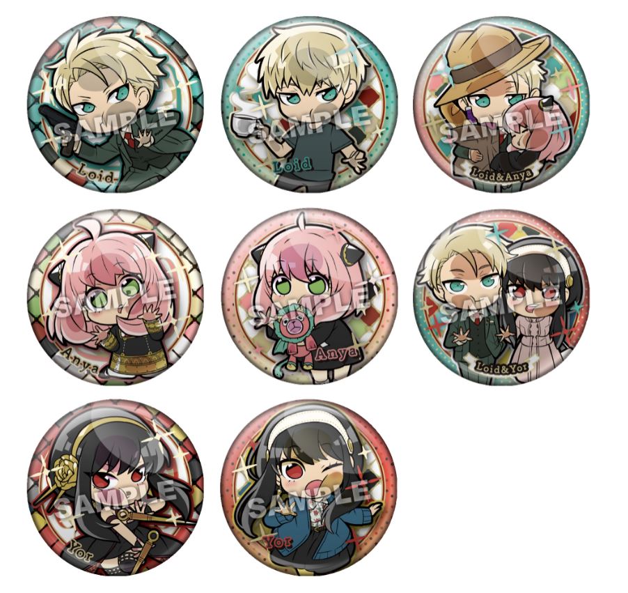 Pita! Defome "SPY x FAMILY" Can Badge