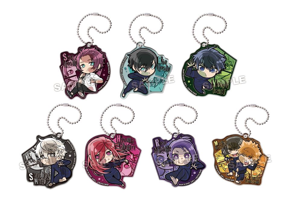 Pita! Defome "Blue Lock" Beginning Acrylic Key Chain