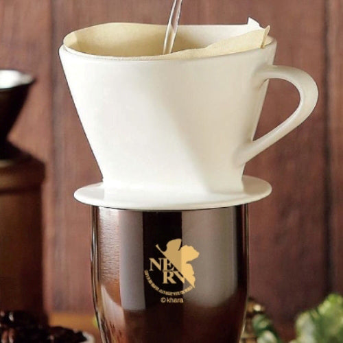 "Rebuild of Evangelion" Eva & Logos Vacuum Double Structure Cafe Tumbler 380ml