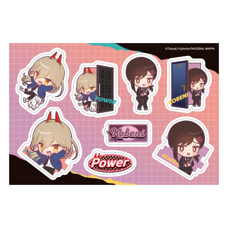 Chainsaw Man" Multi Sticker