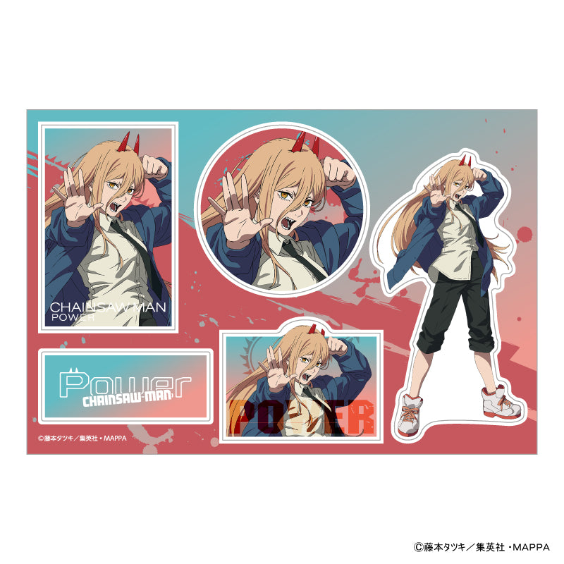 Chainsaw Man" Multi Sticker