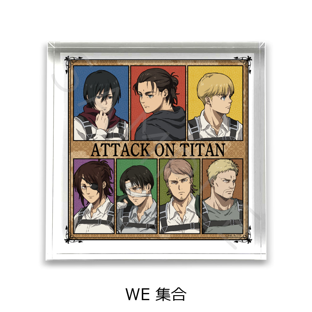 "Attack on Titan The Final Season" Vol. 9 Acrylic Block