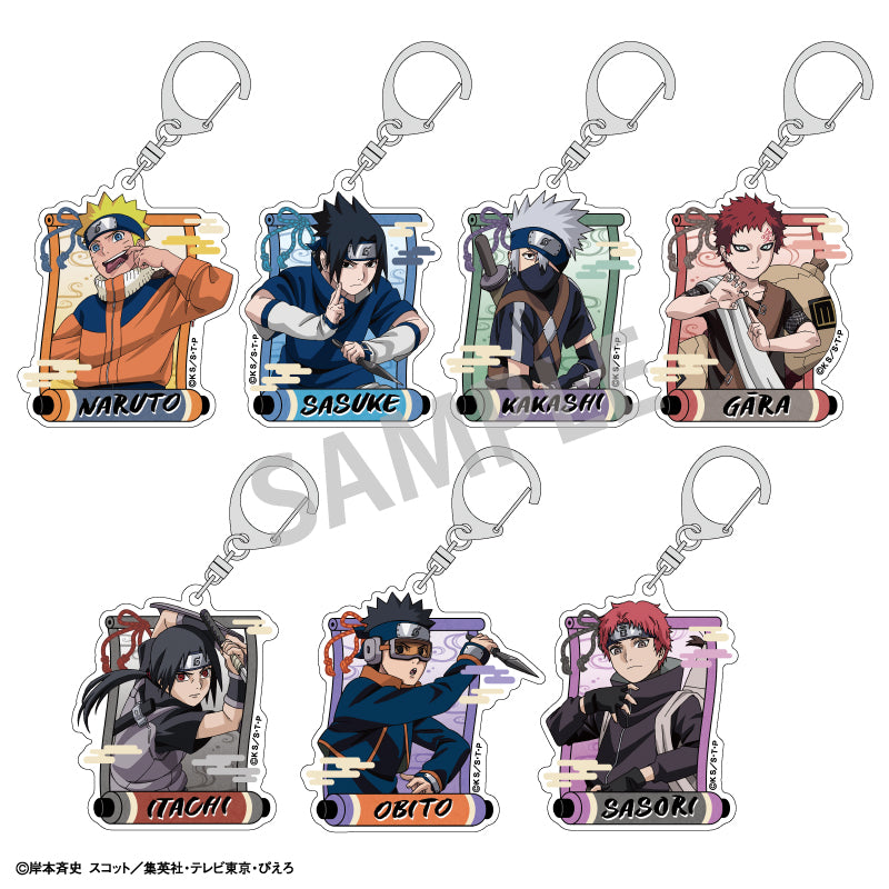"NARUTO" Trading Acrylic Key Chain
