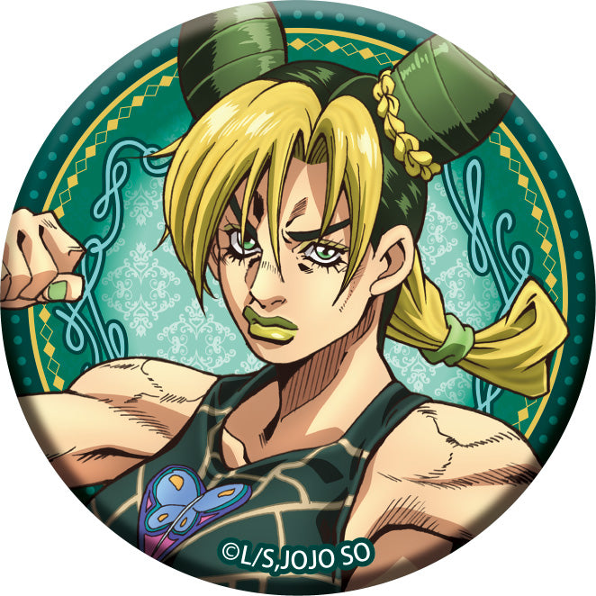 "JoJo's Bizarre Adventure: Stone Ocean" Original Illustration Can Badge Collection AT
