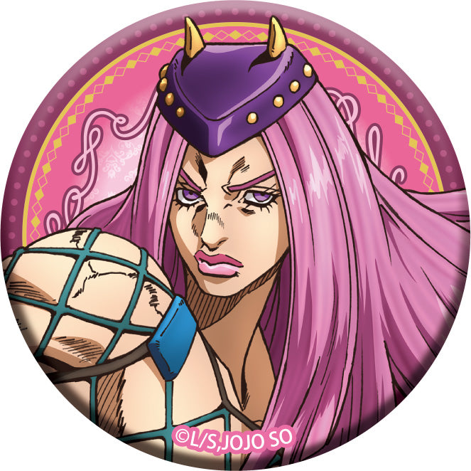 "JoJo's Bizarre Adventure: Stone Ocean" Original Illustration Can Badge Collection AT