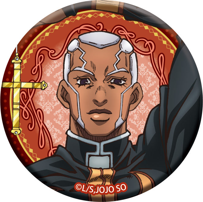 "JoJo's Bizarre Adventure: Stone Ocean" Original Illustration Can Badge Collection AT