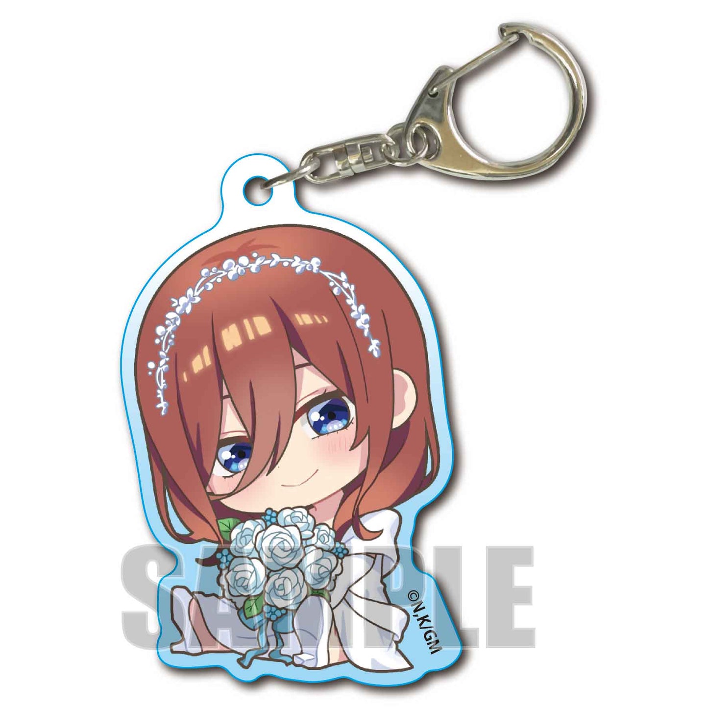 "The Quintessential Quintuplets Movie" GyuGyutto Acrylic Key Chain