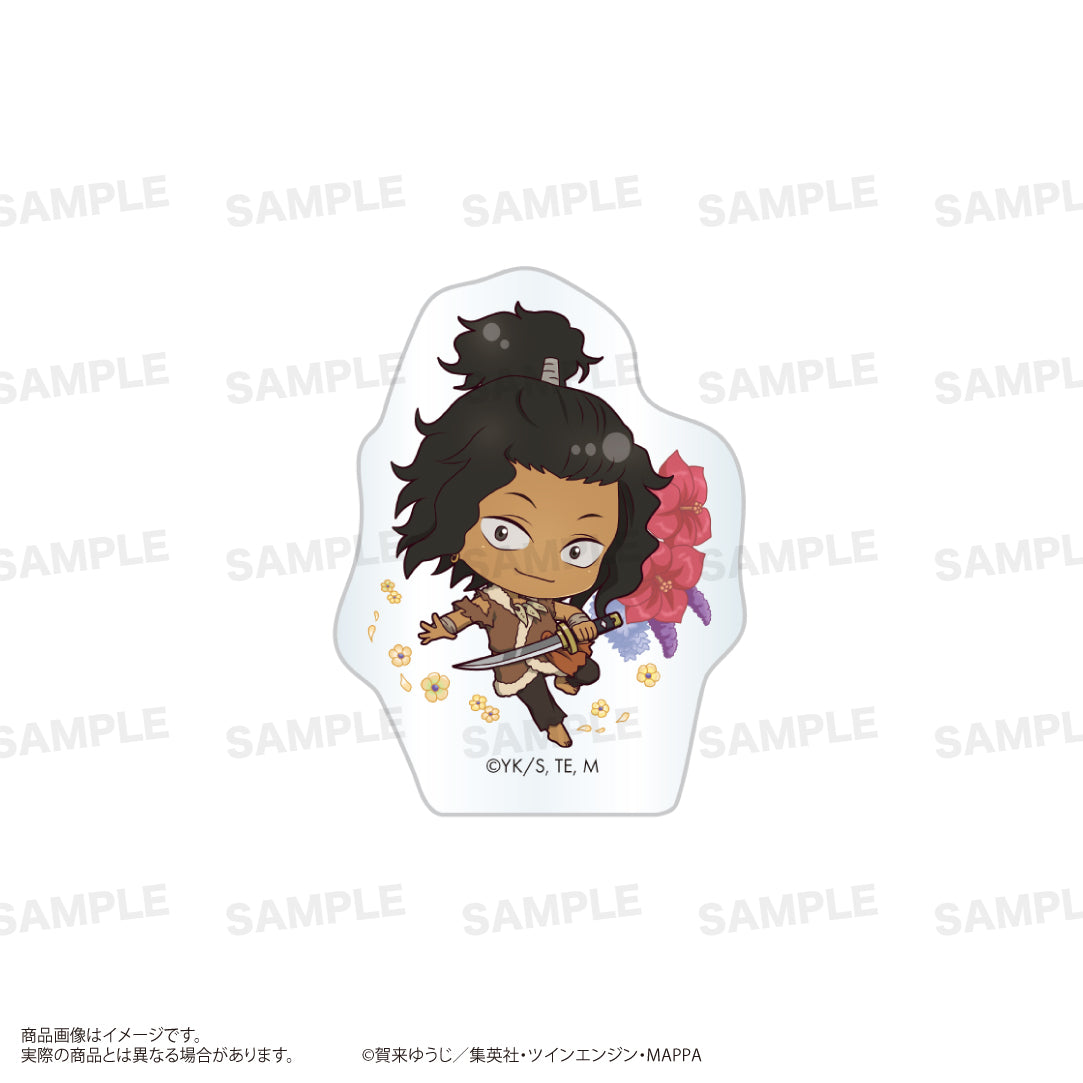 "Hell's Paradise: Jigokuraku" Trading Die-cut Acrylic Block Chara Hopping!