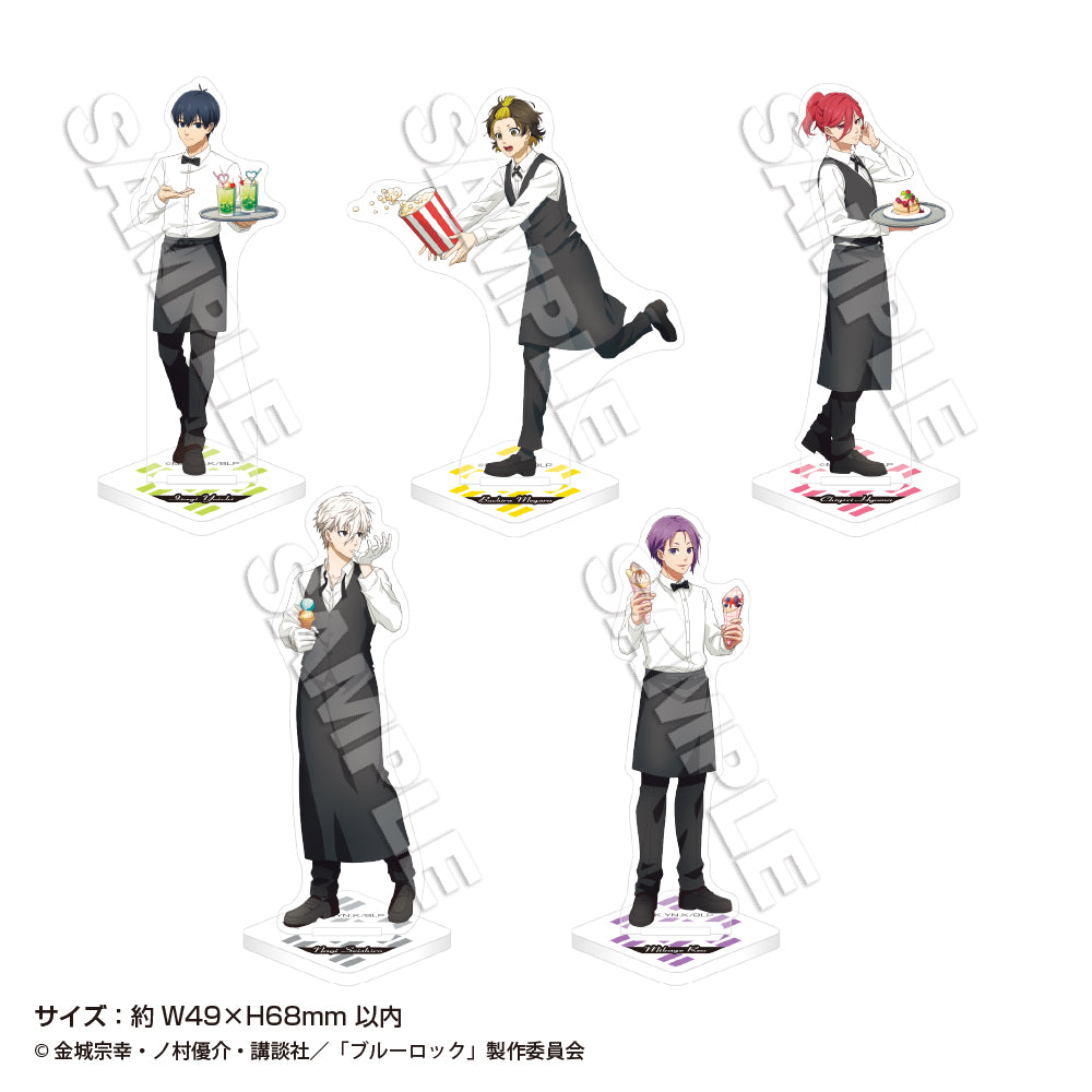 Blue Lock" Mini Mini Acrylic Stand Collection Cafe