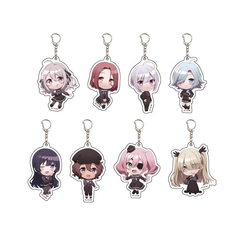 Acrylic Key Chain "Spy Room" 02 Official Illustration