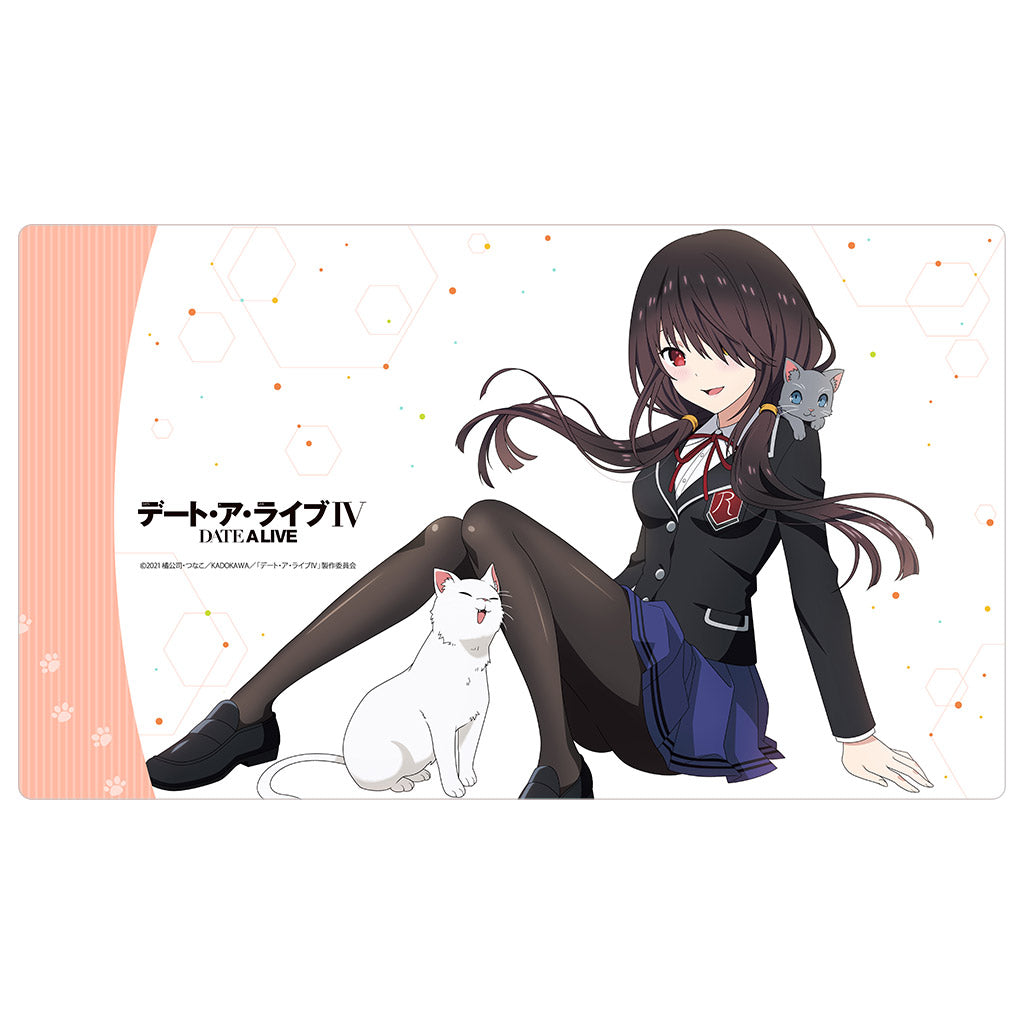 Date A Live IV" Rubber Mat Tokisaki Kurumi / Cat