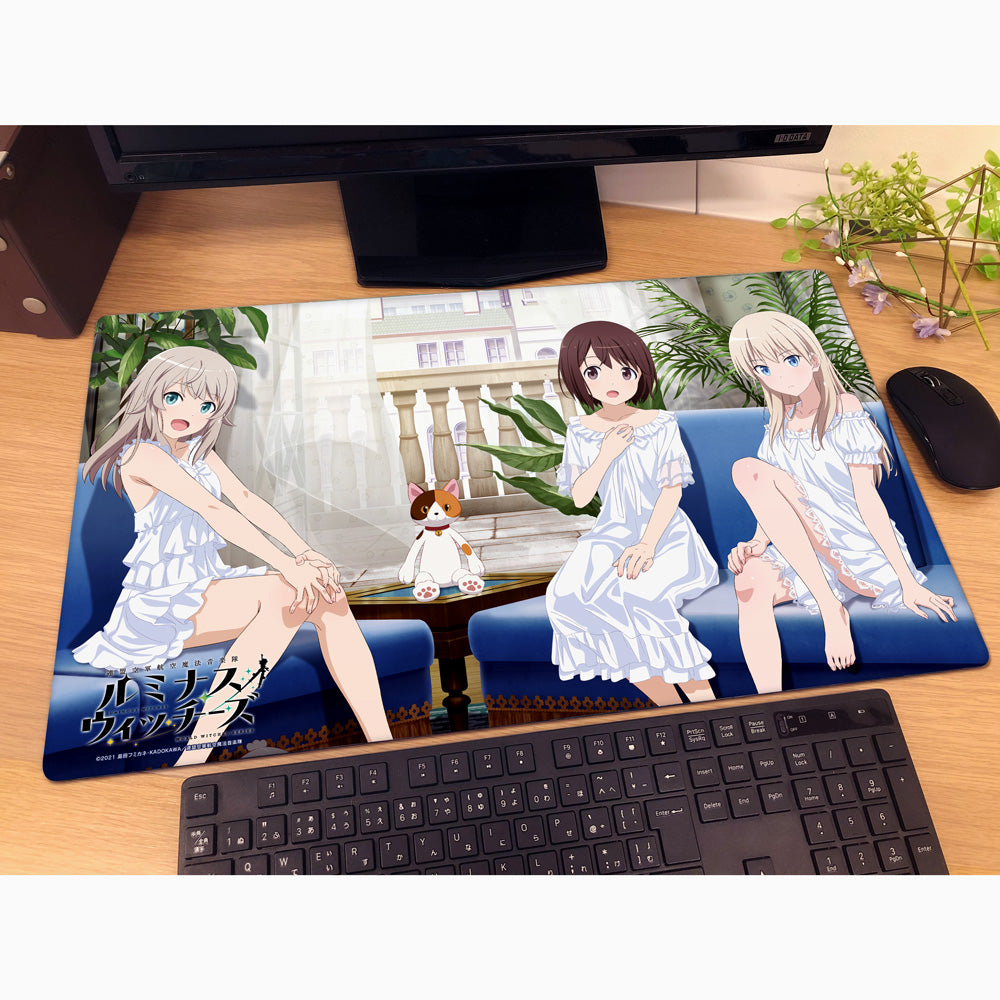 "Strike Witches" Original Illustration Rubber Mat Room Wear