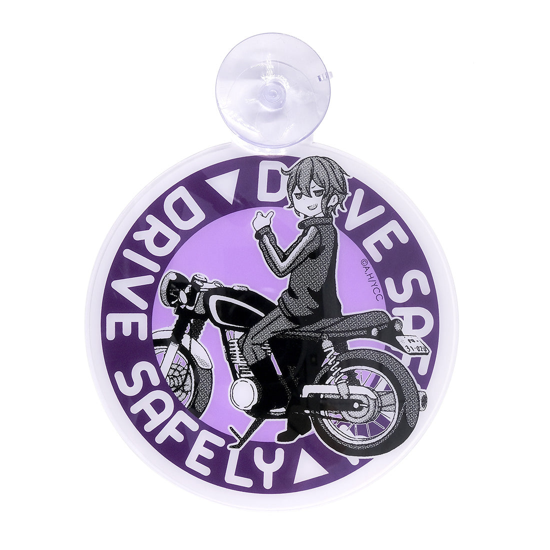 "Yurucamp" Car Sign Original Motorcycle Illustration Shima Saki Motorcycle