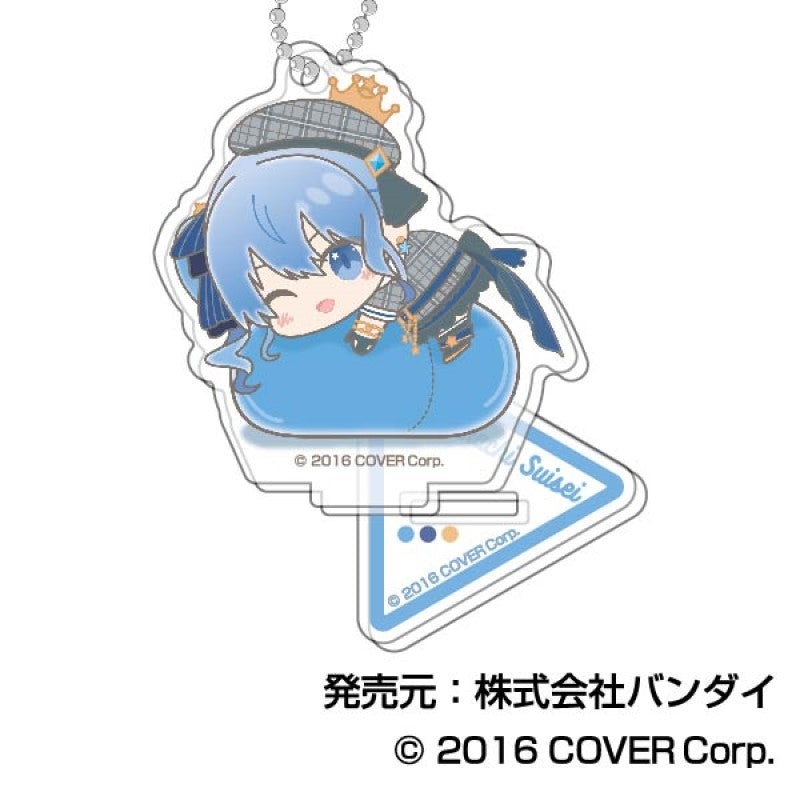 Stand Mini Acrylic Key Chain Hololive Hug Meets A Box