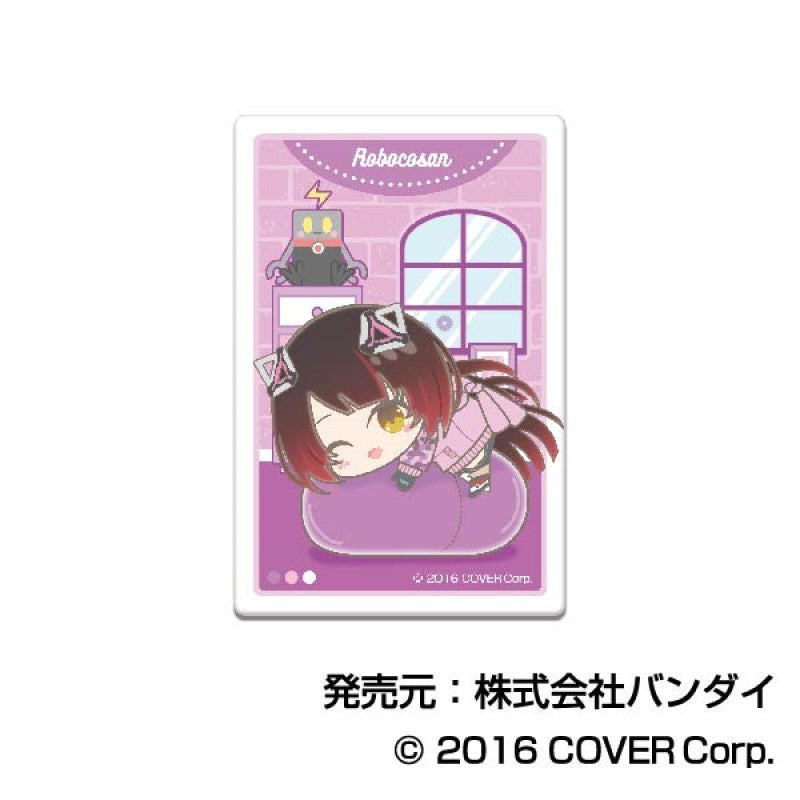 Hololive Hug Meets A Box Square CAN Badge