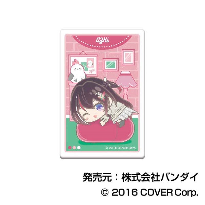 Hololive Hug Meets A Box Square CAN Badge