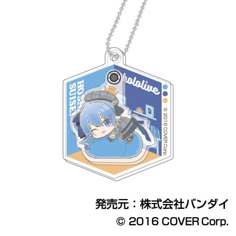 Purapura Acrylic Key Chain Hololive Hug Meets A Box